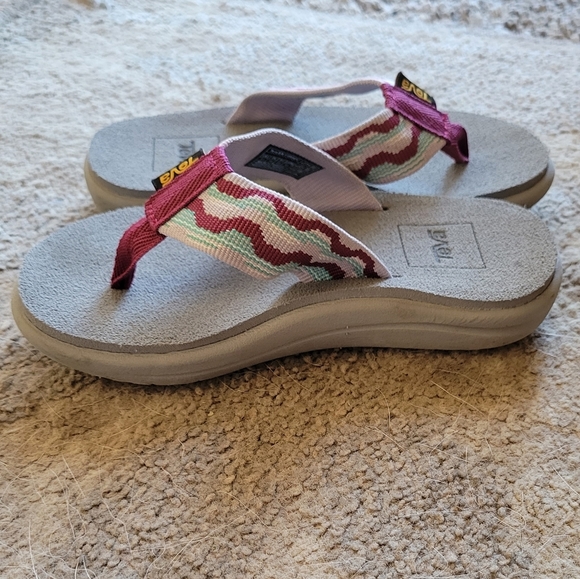 Teva Voya Thong Flip Flops Kids Size 11 - Picture 5 of 8